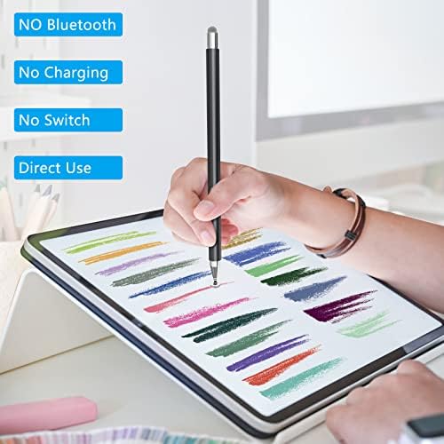 SENKUTA Stylus Toll érintőképernyők, 2-az-1-Tablet Pen Stylus Ceruza, Apple iPad/iPhone/Tabletta/Android/Samsung/Microsoft/Felszínre