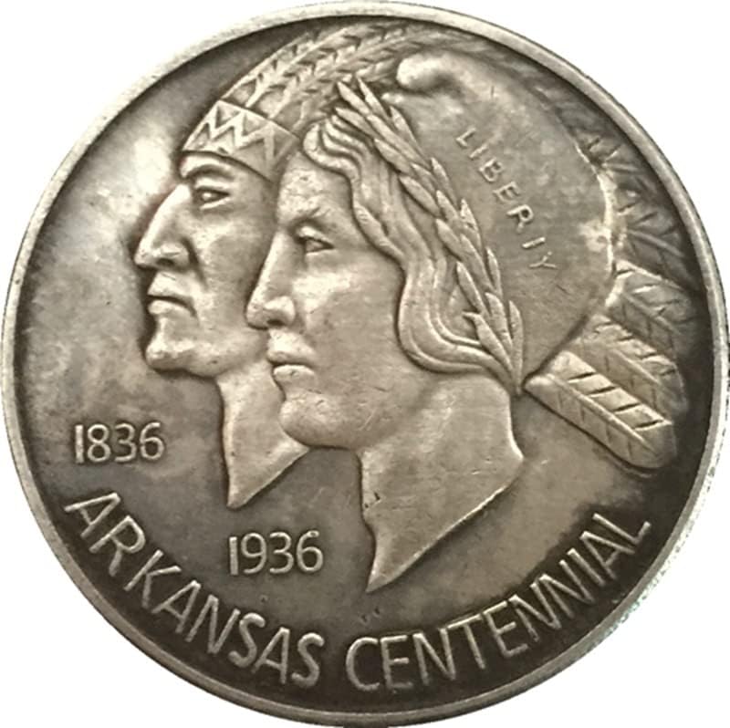 1935-Ben Az Amerikai Emlékérme Érme Réz Ezüstözött Antik Ezüst Érmék Külföldi Érmék Emlékérmék Kézműves