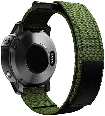 SKXMOD Watchband Pántok A Garmin Fenix 5x/6x/6/5 935 22mm 26mm Fonott Nylon Hurok Állítható Csere