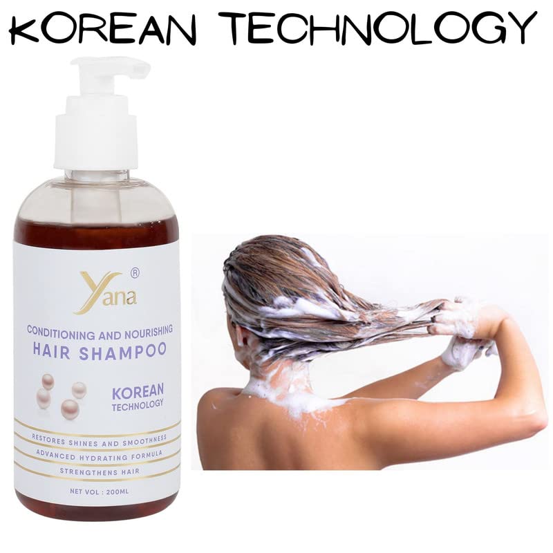 Yana Hair Sampon Koreai Technológia Haj Hair-Szulfát Ingyenes
