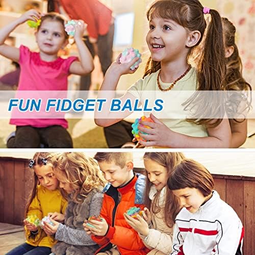 Stressz labda Fidget Játékok Felnőttek számára, illetve a Gyerekek Ajándékot, Óriás Szivacs Pop Szenzoros Csomag Autizmus