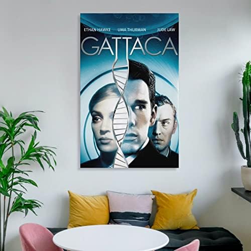 Plakátok a Szoba Decor Plakátok Gattaca Felső Sci-Fi Film Plakátok Wall Art Festmények Vászon Fali Dekoráció lakberendezés